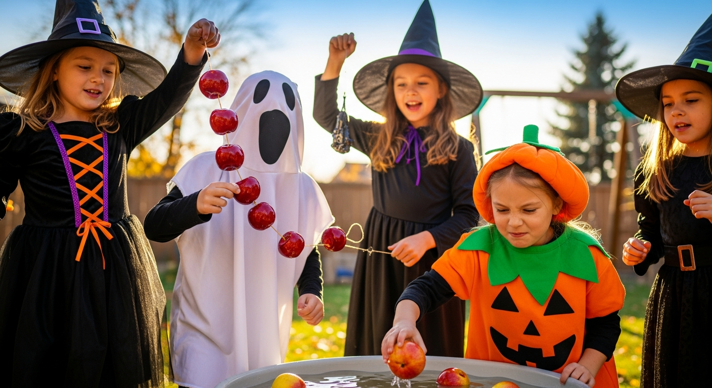 Spooktacular Kid Games for Halloween Party Fun cover image