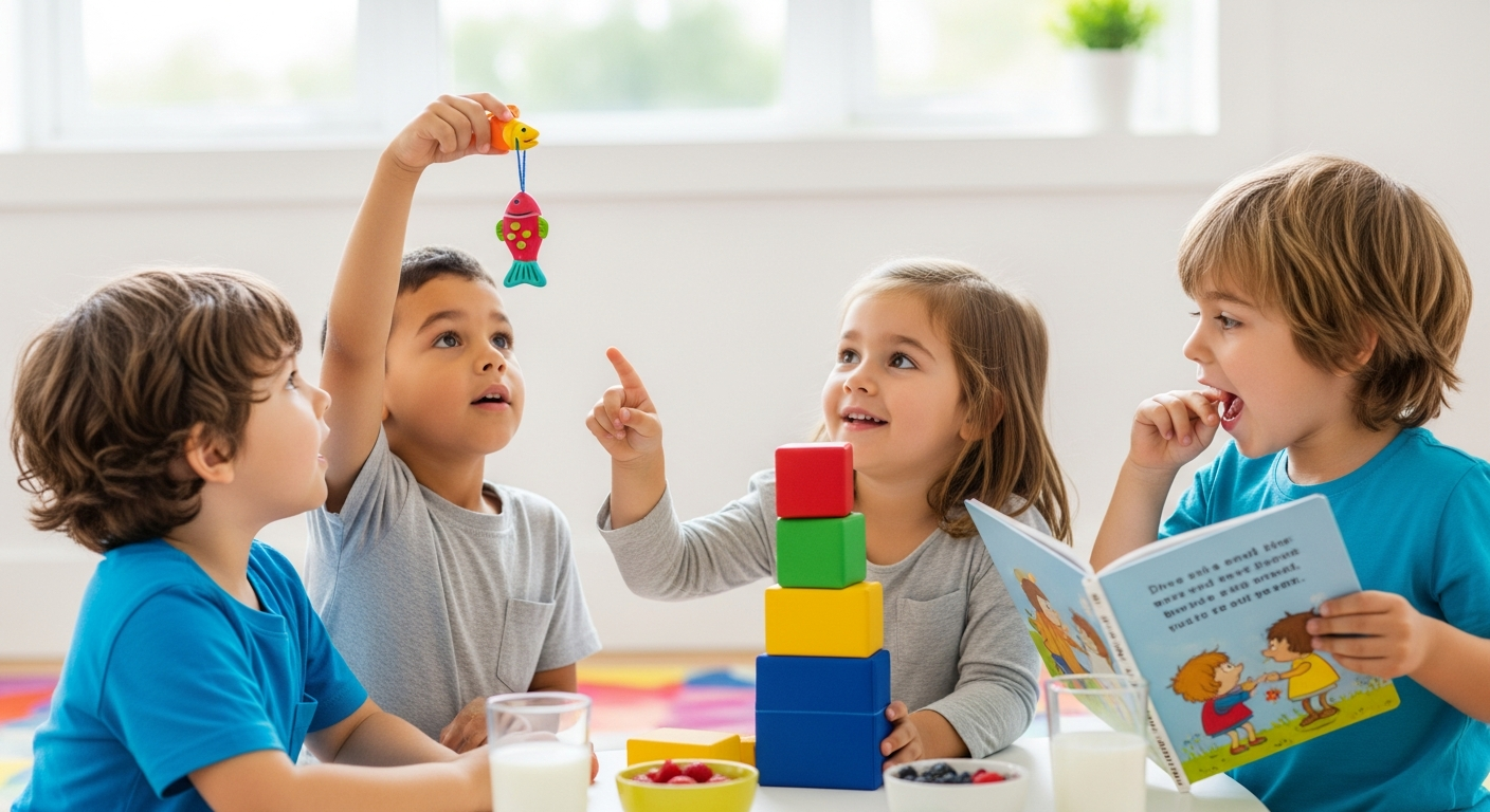 DHA para el retraso del habla: ¿Pueden los Omega-3 impulsar las palabras de tu hijo? imagen de portada