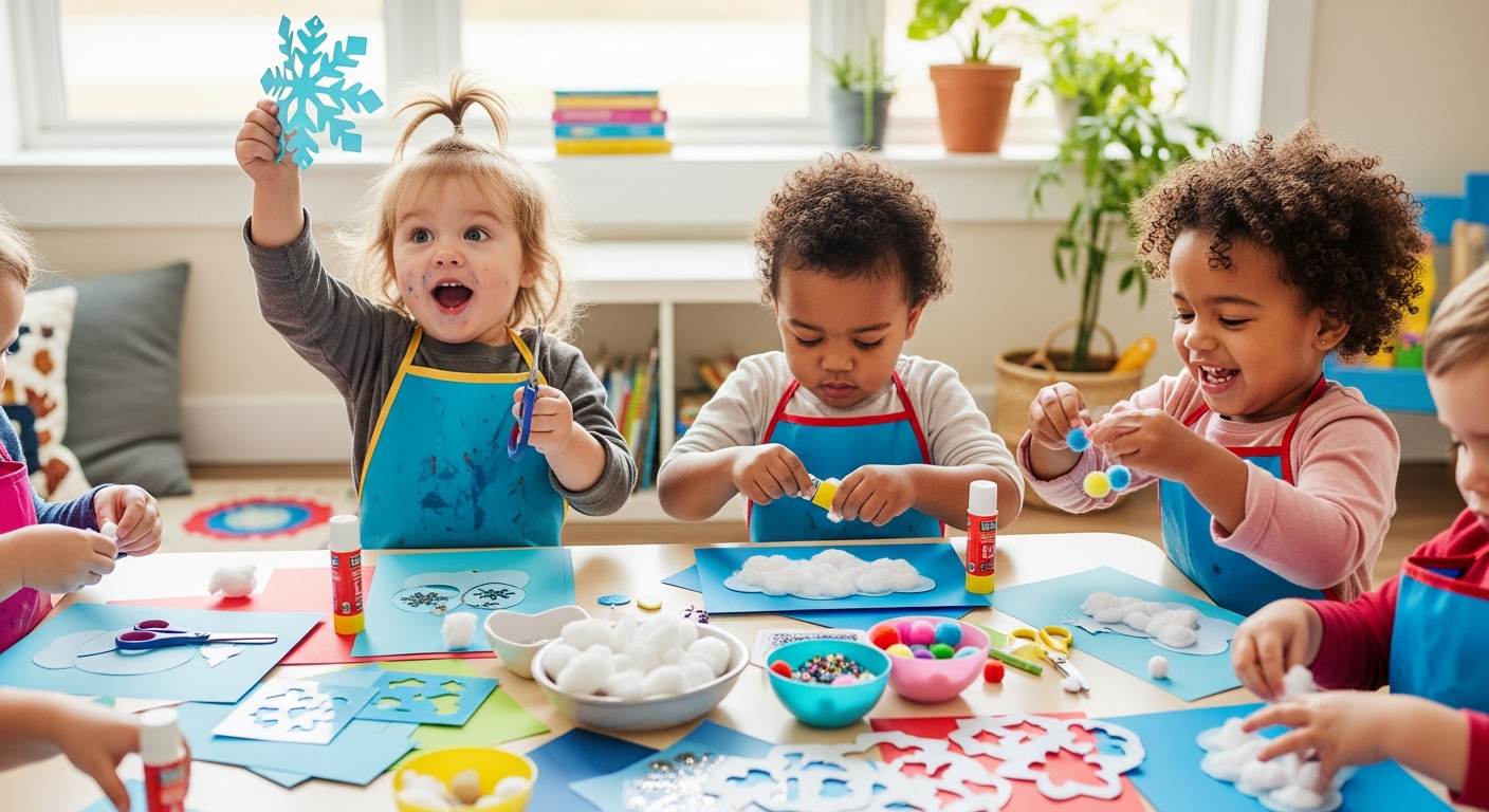 30+ Fun and Educational Toddler January Crafts cover image