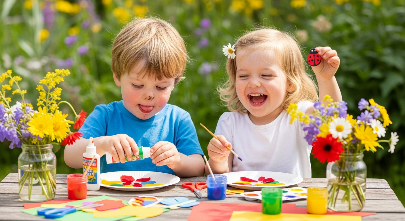 7 Easy Toddler Flower Craft Ideas to Boost Skills cover image