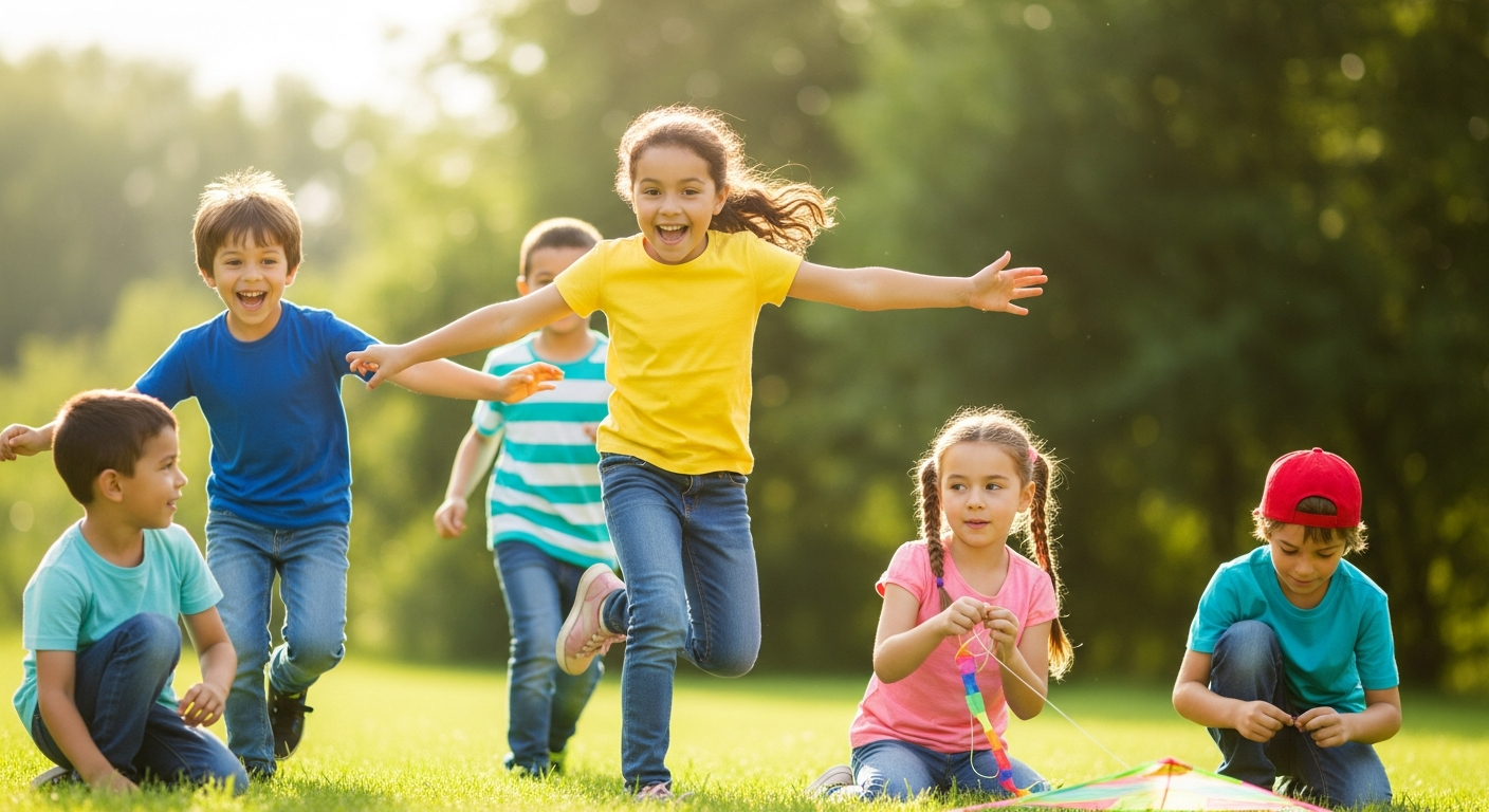 Outdoor Fun Games for Kids: Play, Connect, & Grow cover image