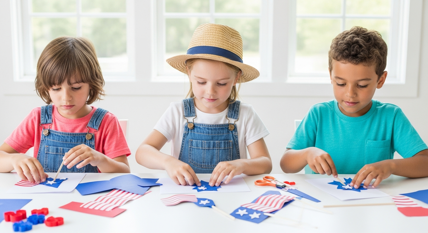 Fun and Easy 4th of July Toddler Craft Ideas cover image