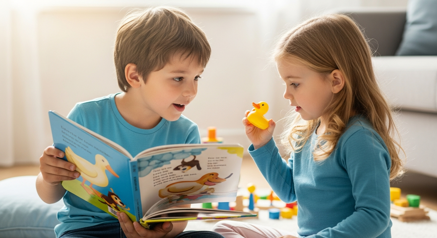 Imagen de portada de Apoyo en casa para niños con retraso en el habla