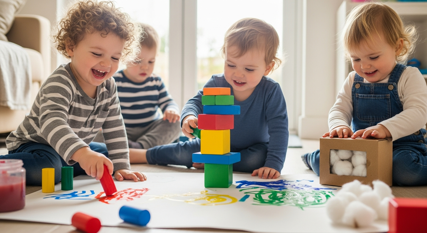 50 Engaging Low Prep Toddler Activities for Busy Days cover image