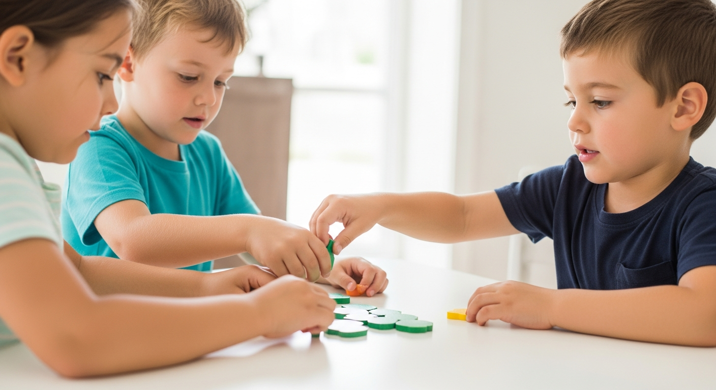 Fun Table Activities for Kids: Boost Skills & Build Bonds cover image