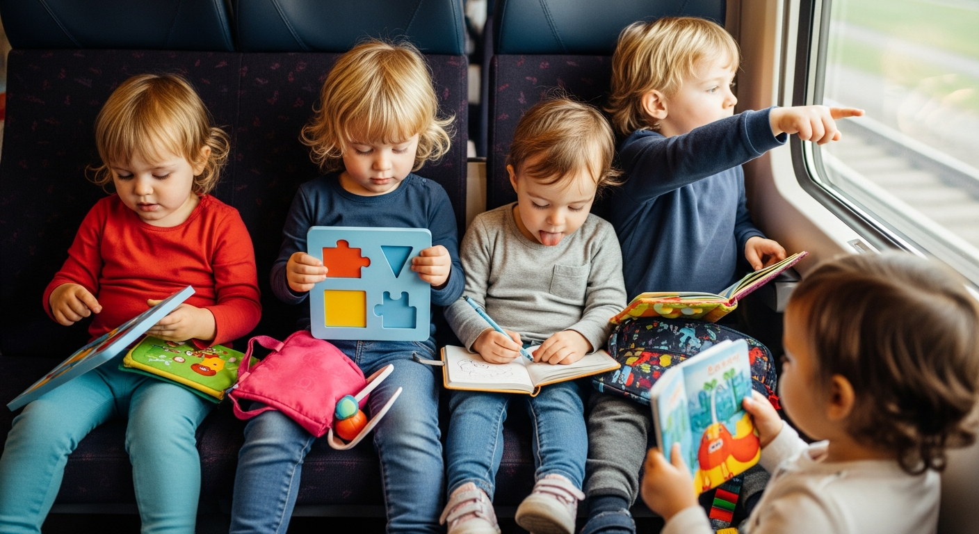 Busy Toddler Travel Activities: Tips for Stress-Free Trips cover image