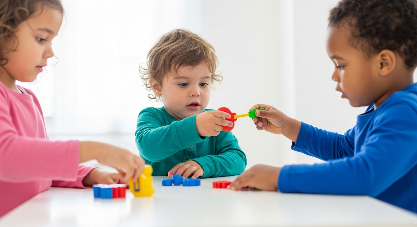 Imagen de la portada de Los mejores juguetes de aprendizaje para el retraso del habla que ayudan a los niños pequeños a hablar