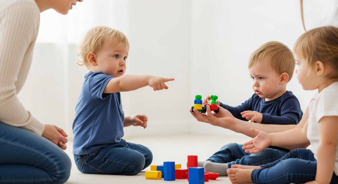 Imagen de portada de Señales de retraso del habla en niños de 17 meses