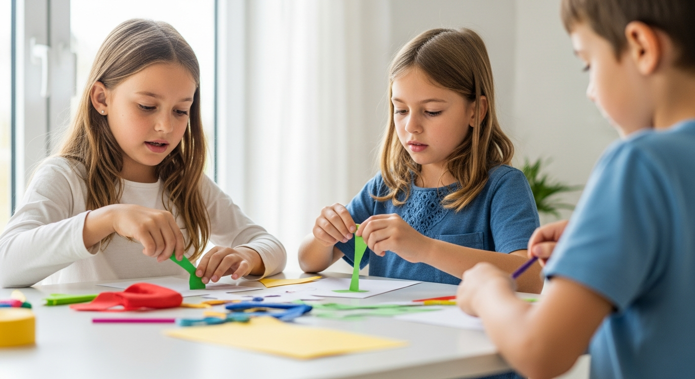 Super Easy Crafts for Kids: Creative Fun at Home! cover image