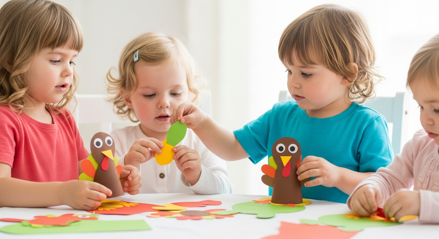 Easy Turkey Crafts Your Toddler Will Love This Thanksgiving cover image