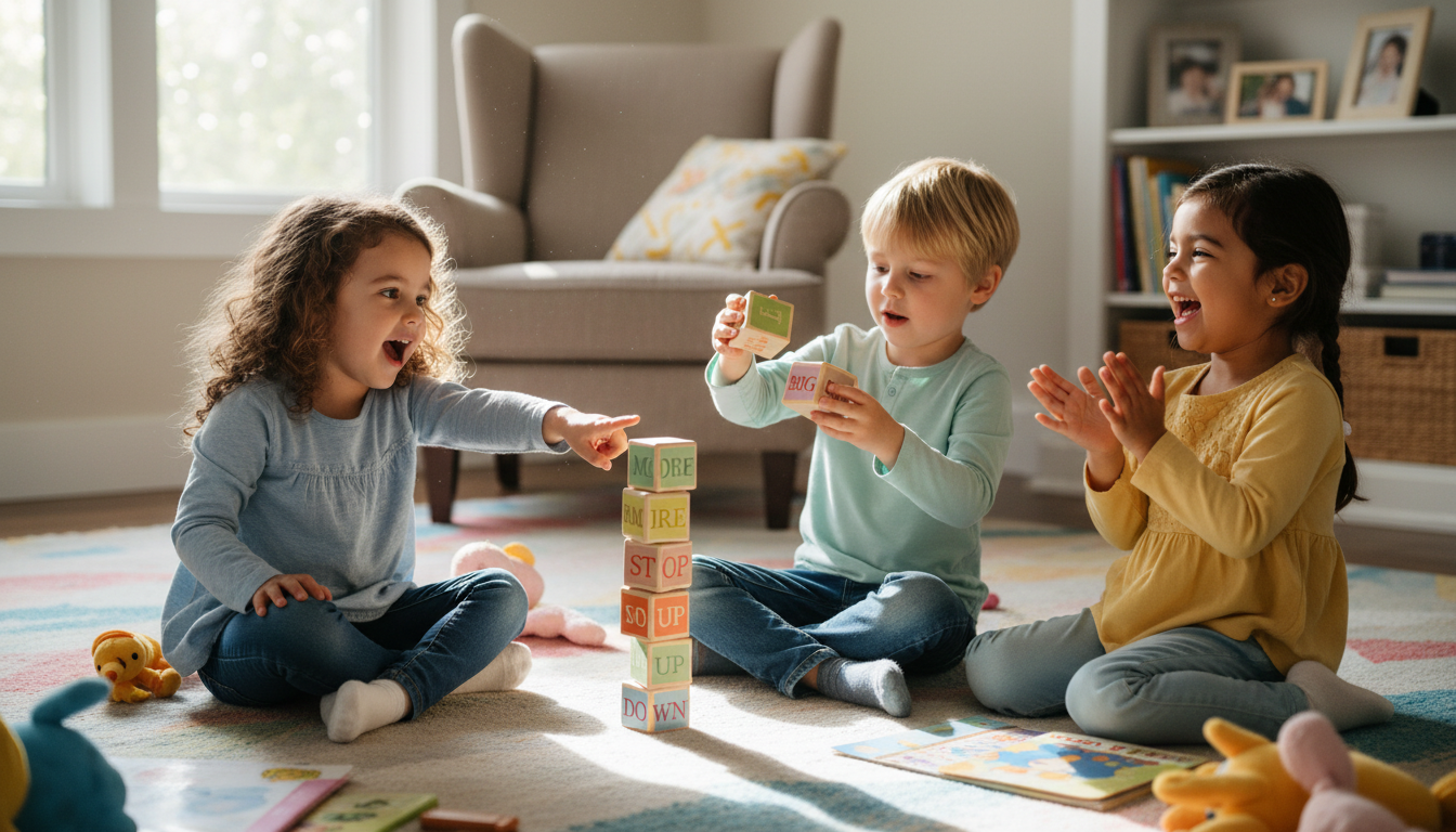 Functional Words for Speech Therapy: A Parent's Guide cover image