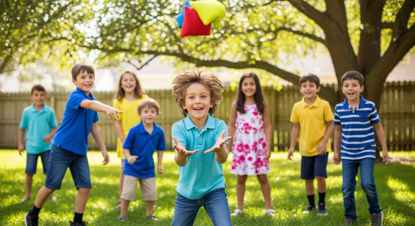 Epic Outdoor Party Games for Kids cover image