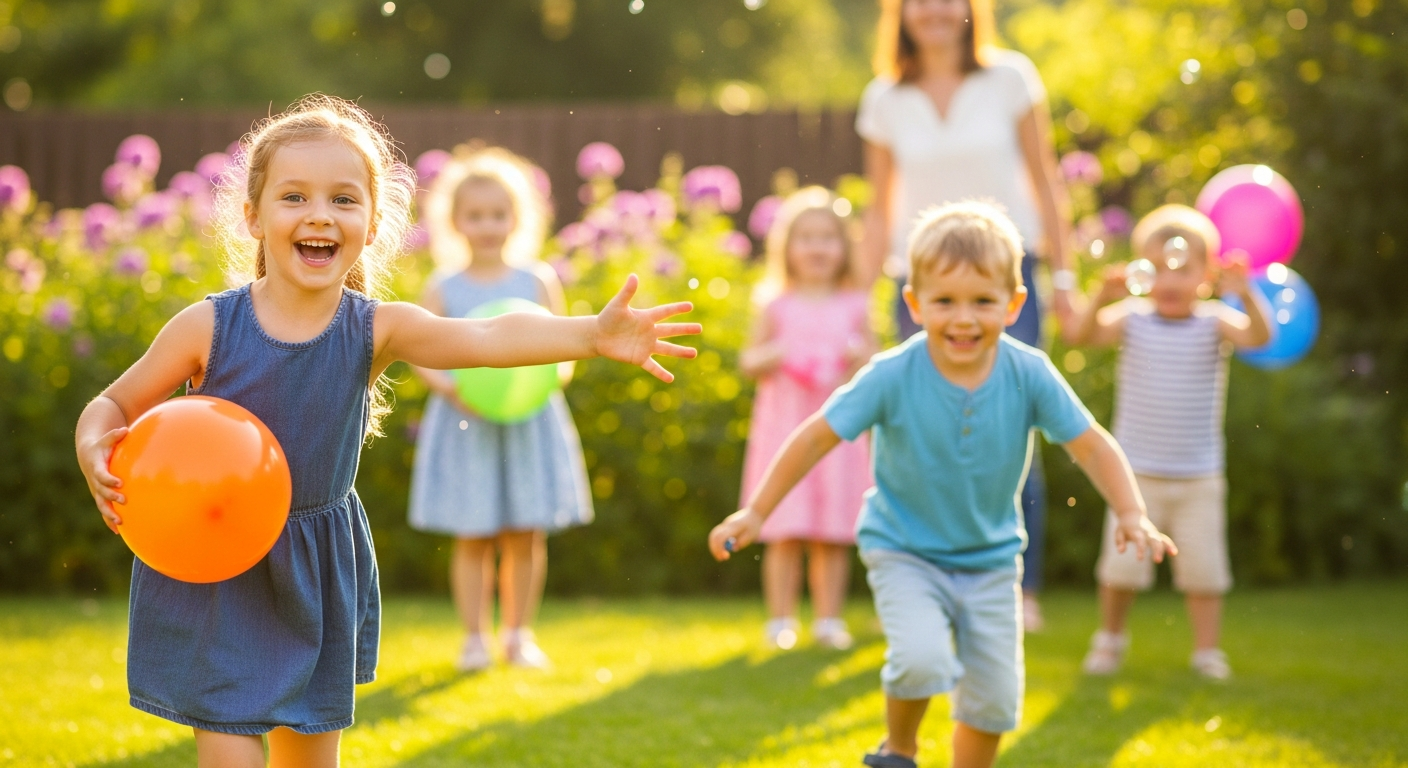 Joyful Party Games: Fun for Every Child & Parent cover image