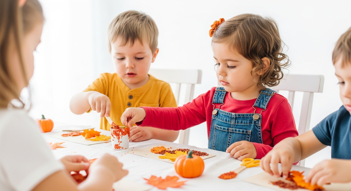 45 Creative Toddler Fall Craft Ideas for Sensory Play cover image