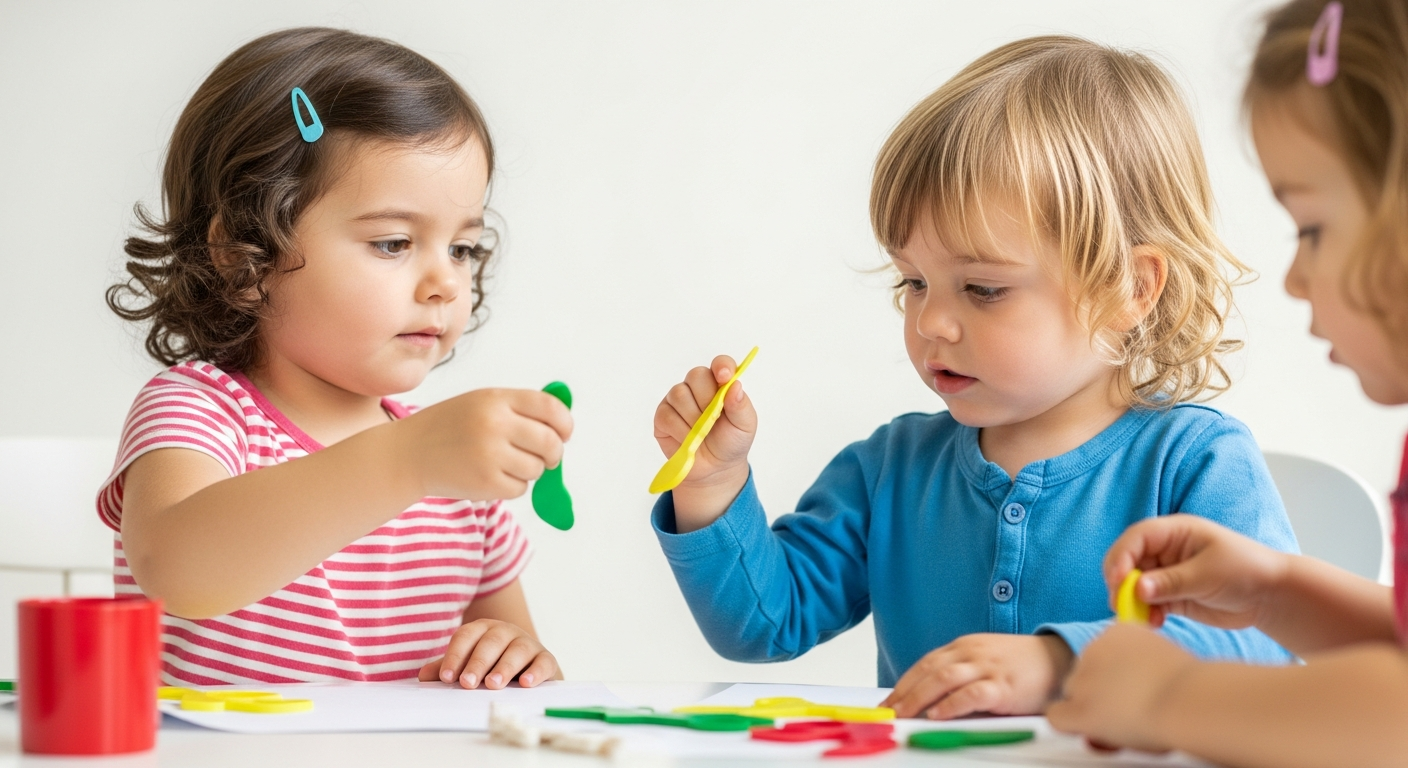 Fun Toddler Crafts for 2 Year Olds: Creative Play Ideas cover image