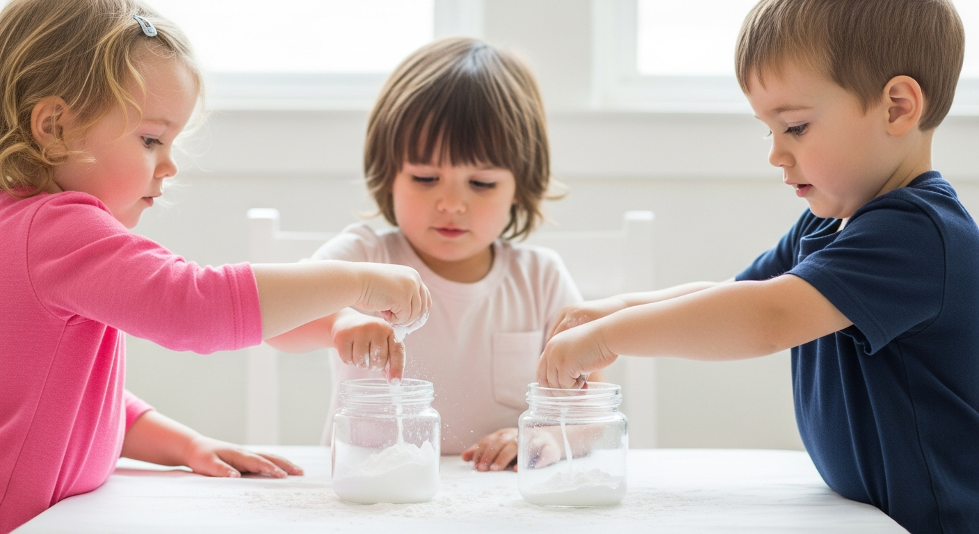 Fun Baking Soda and Vinegar Toddler Activity Ideas cover image