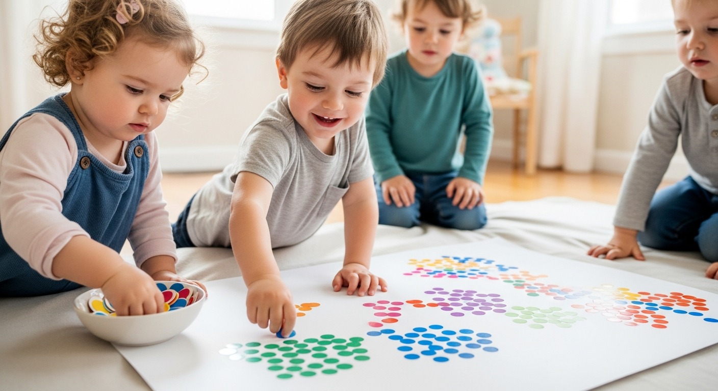 Creative Toddler Activities With Dot Stickers to Try cover image