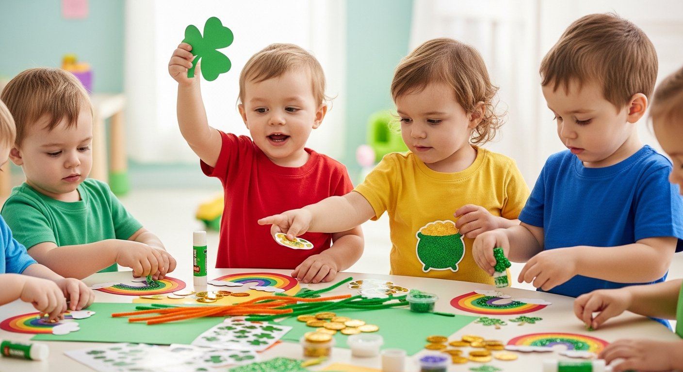 Best St. Patrick's Day Toddler Crafts for Language Growth cover image