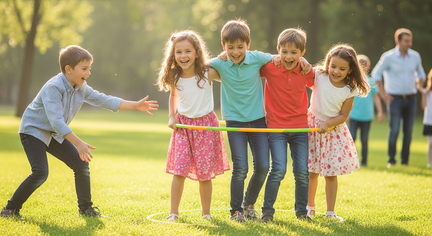 Joyful Birthday Party Games for Kids of All Ages cover image