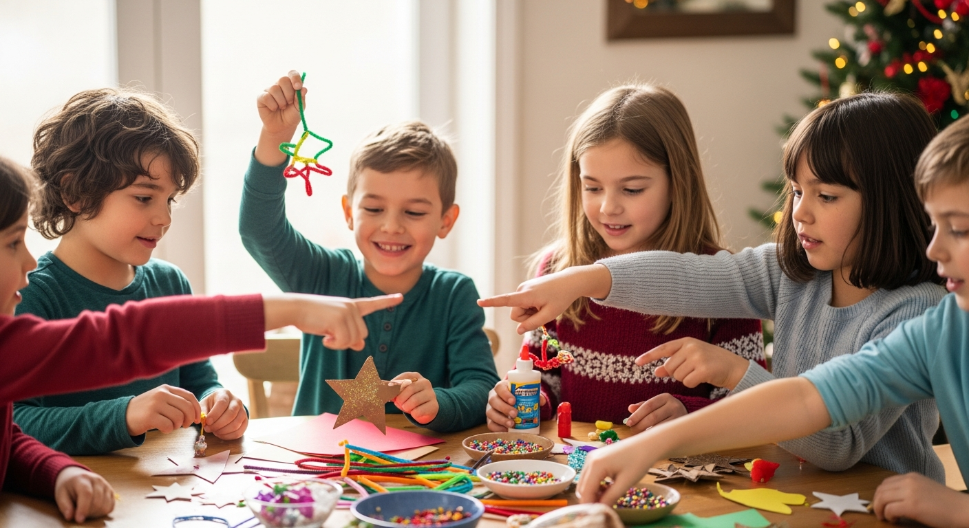 Spark Holiday Joy: Easy Kid Ornament Crafts for Speech & Fun cover image