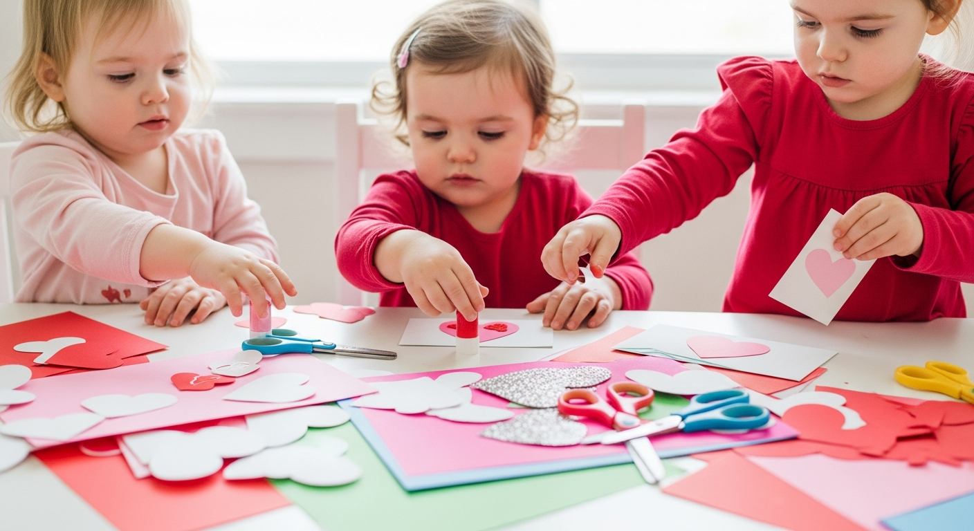 25 Fun and Easy Toddler Valentines Craft Ideas cover image
