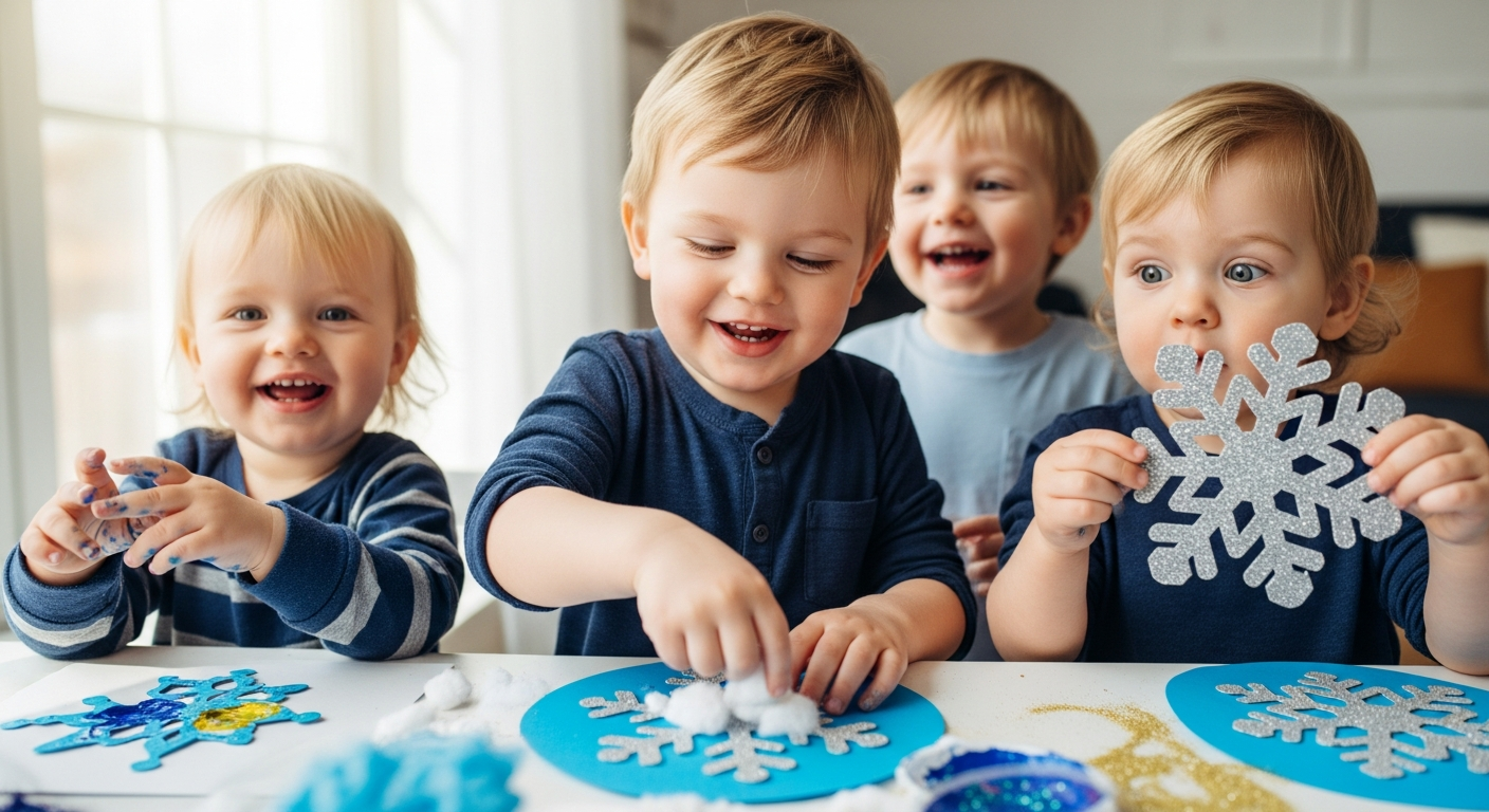 15 Creative Snowflake Toddler Craft Ideas for Winter cover image