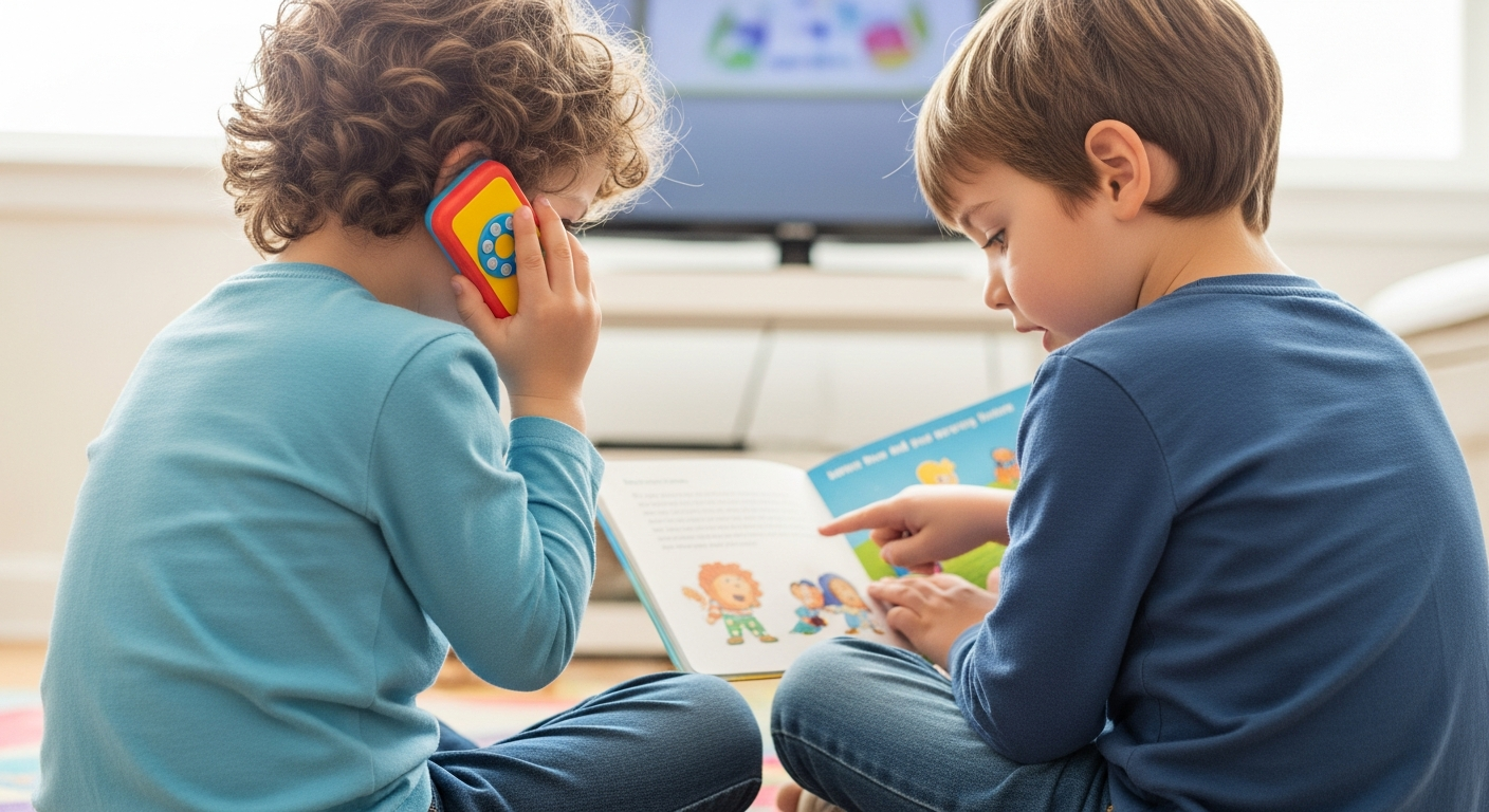 Imagen de portada de ¿Puede el exceso de televisión retrasar el habla? Lo que los padres deben saber