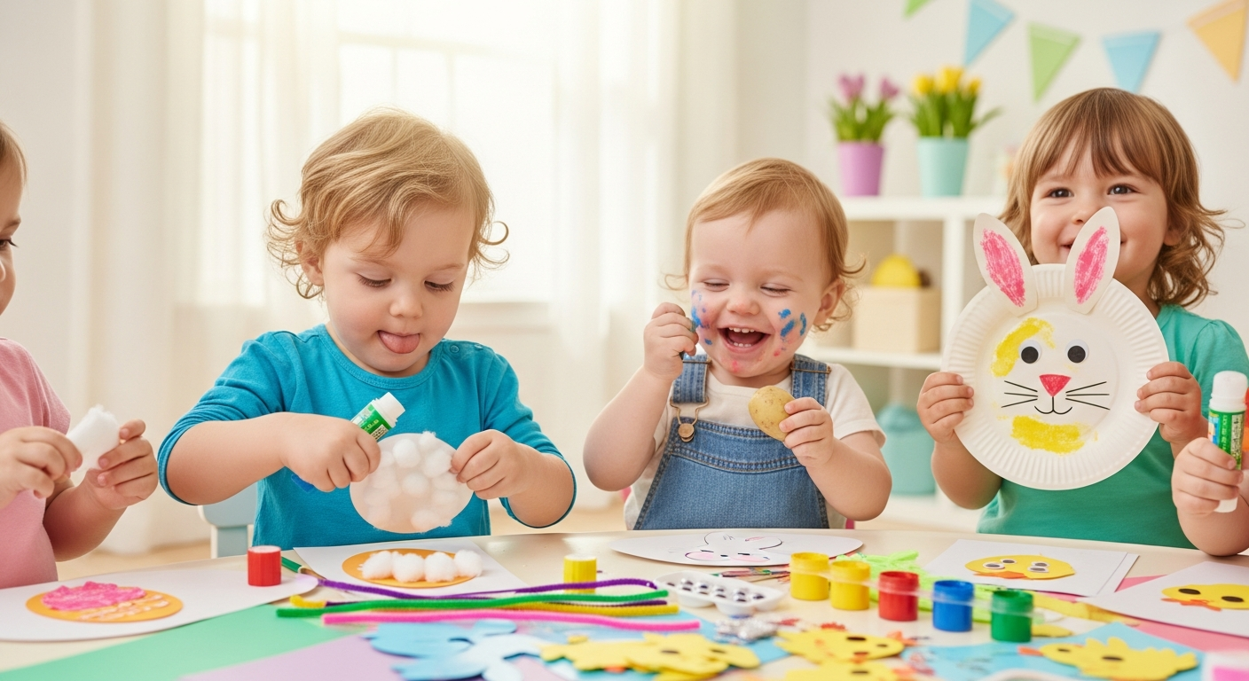 20 Easy Toddler Easter Crafts: Fun Activities for Kids cover image