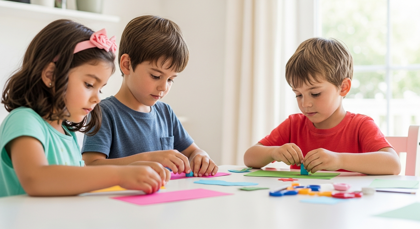 Summer Fun: Easy Crafts for Kids at Home cover image