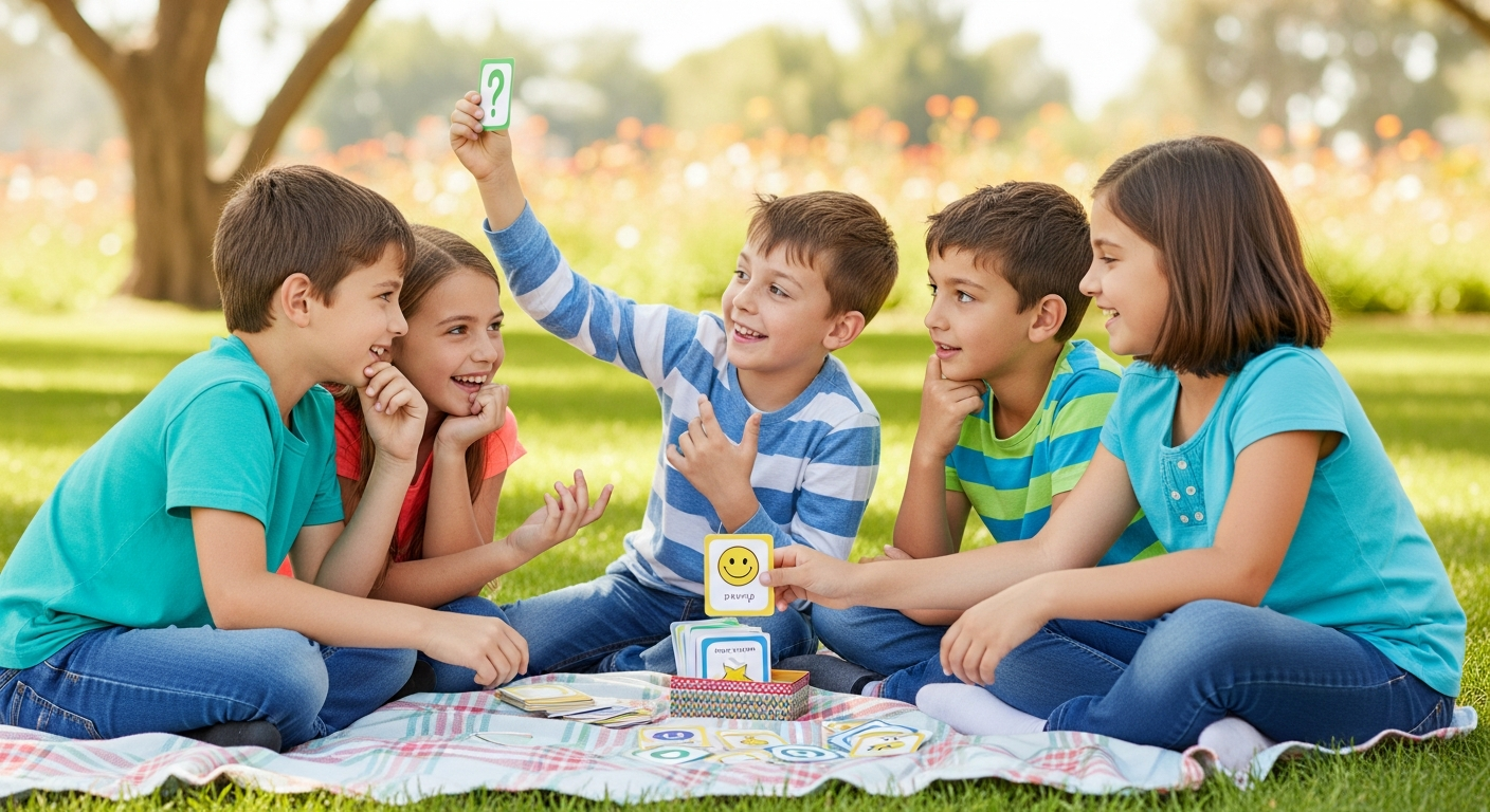 Speak Their Minds and Hearts: Fun Question Games for Kids to Boost Communication cover image