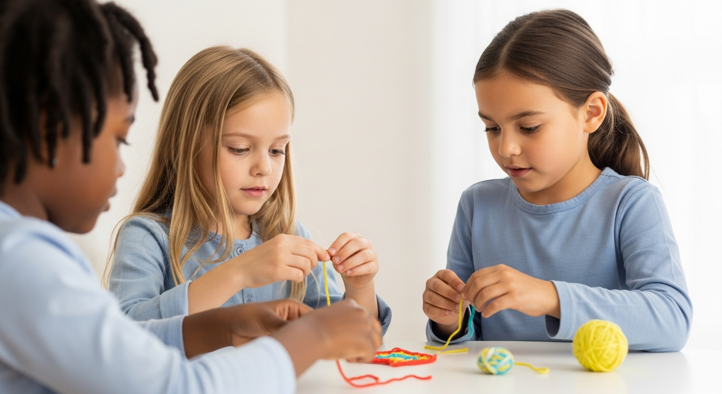 Easy Yarn Craft for Kids: Creative Play for Growing Minds cover image