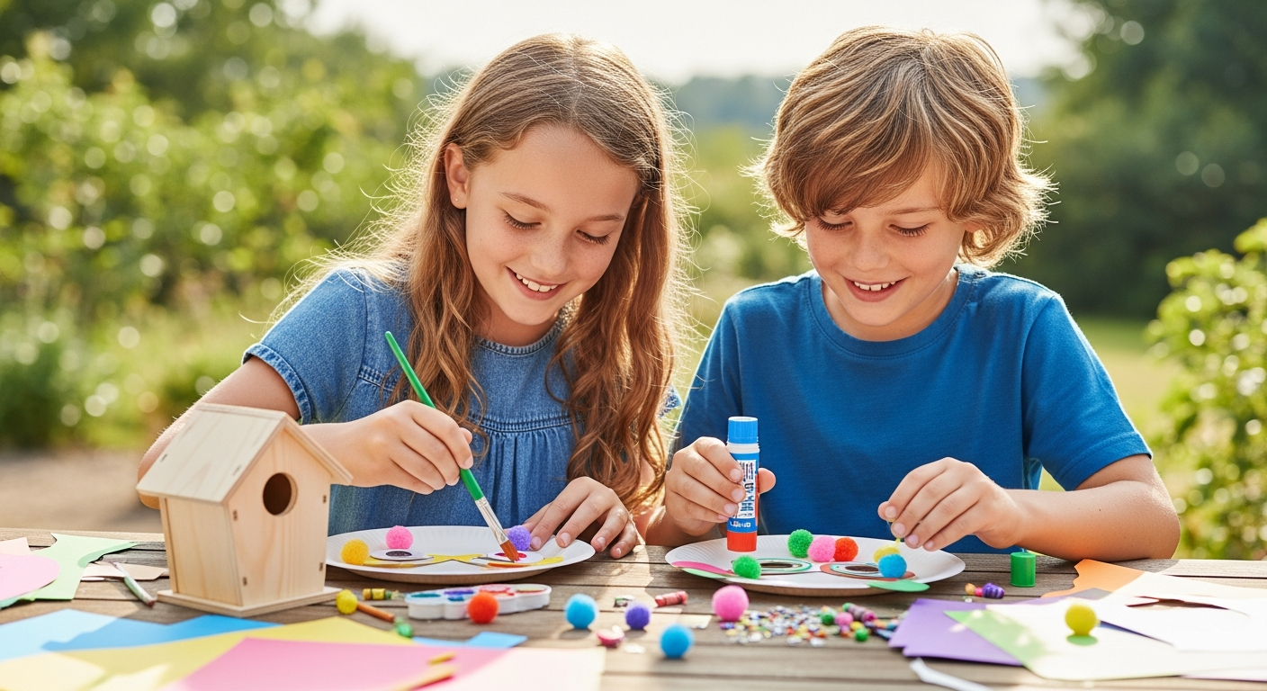 Crafty Fun: Easy Projects for Kids to Learn & Play cover image