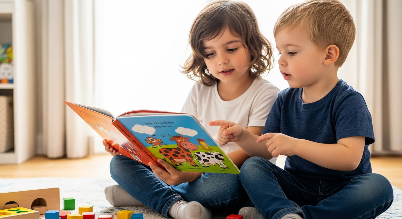 Imagen de portada de Ayudando a tu hijo de 3 años con un retraso del habla