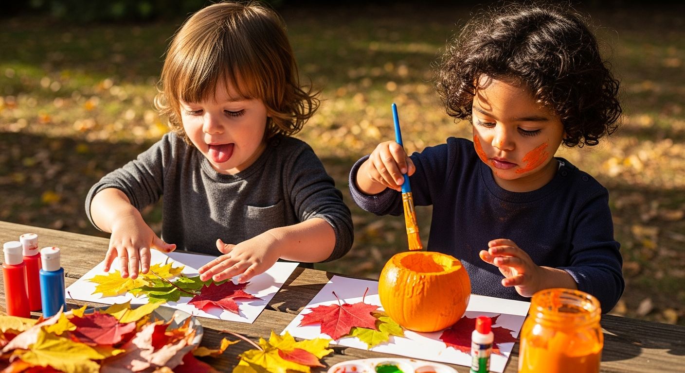 25 Creative and Educational Fall Toddler Crafts for 2 Year Olds cover image