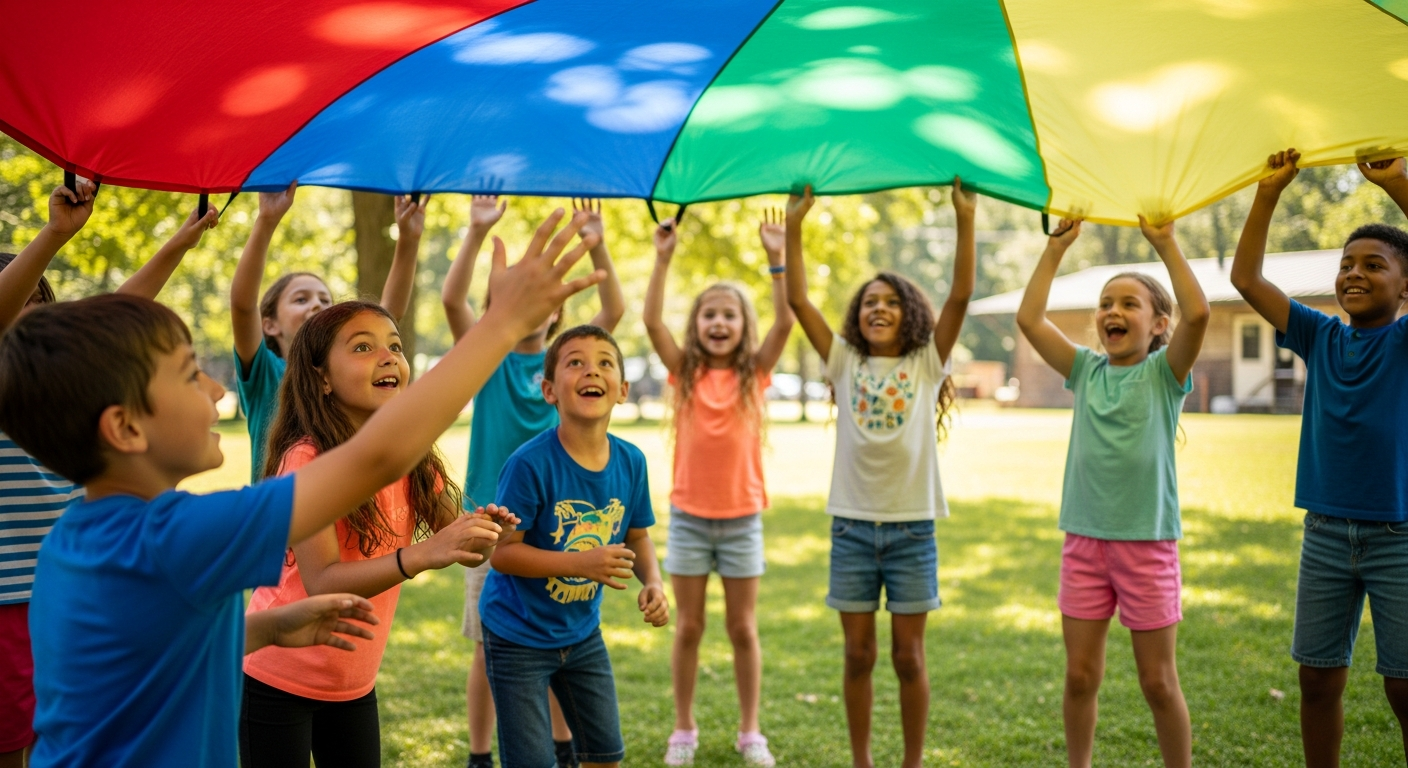 Fun Camp Games for Kids: Boost Skills & Spark Joy cover image