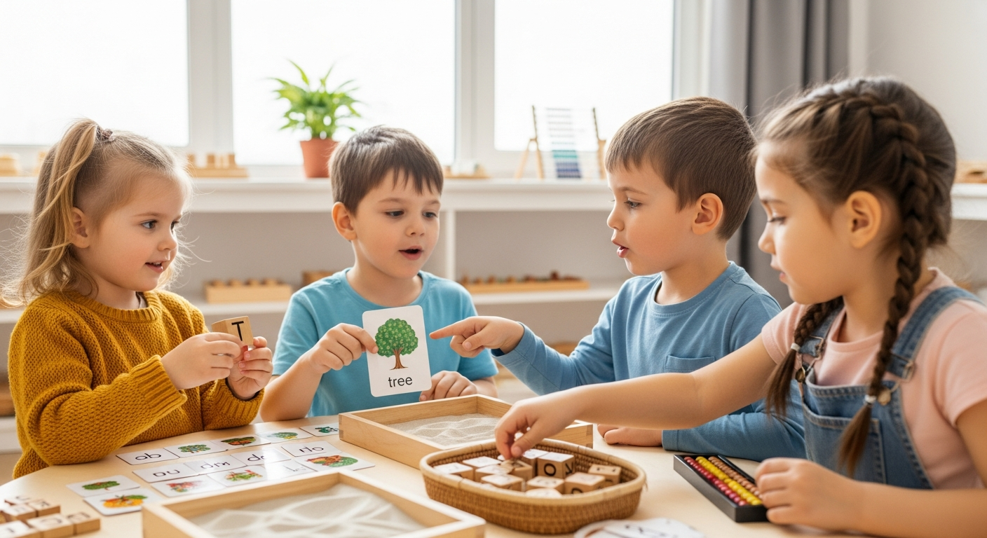 Imagen de portada de Apoyando a tu hijo/a: Montessori y el retraso del habla