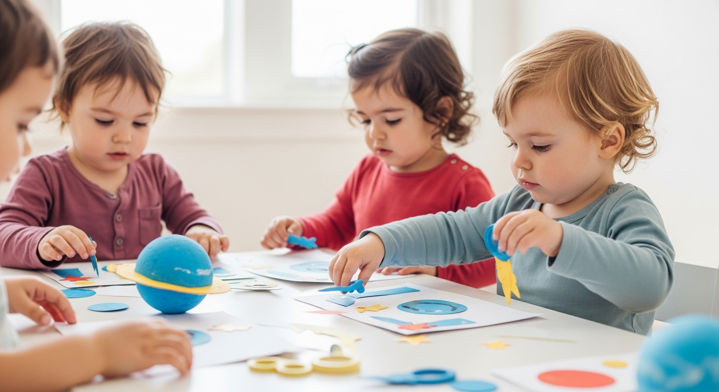 Out of This World: Fun Toddler Space Crafts to Try cover image