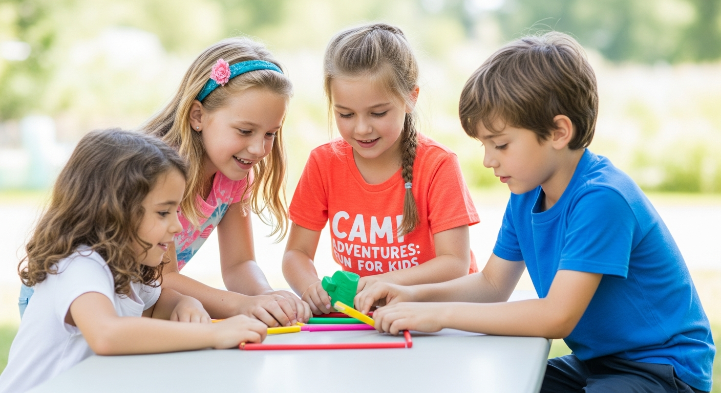 Camp Adventures: Fun Activities for Kids cover image