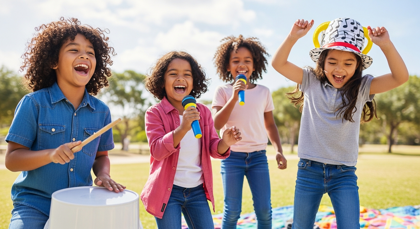 Fun Music Games for Kids: Boosting Speech & Joy cover image