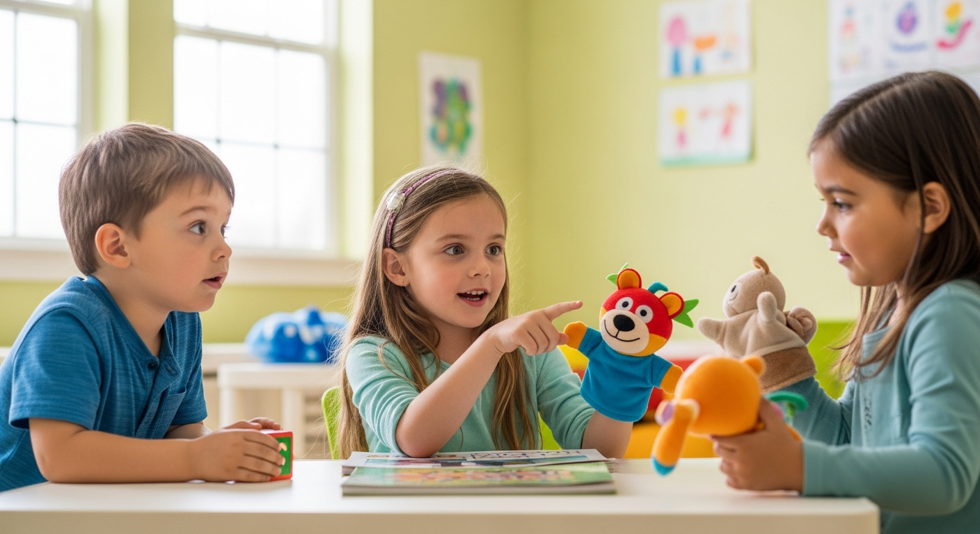 Los mejores programas para el retraso del habla: Imagen de portada Ayudando a los niños que tardan en hablar