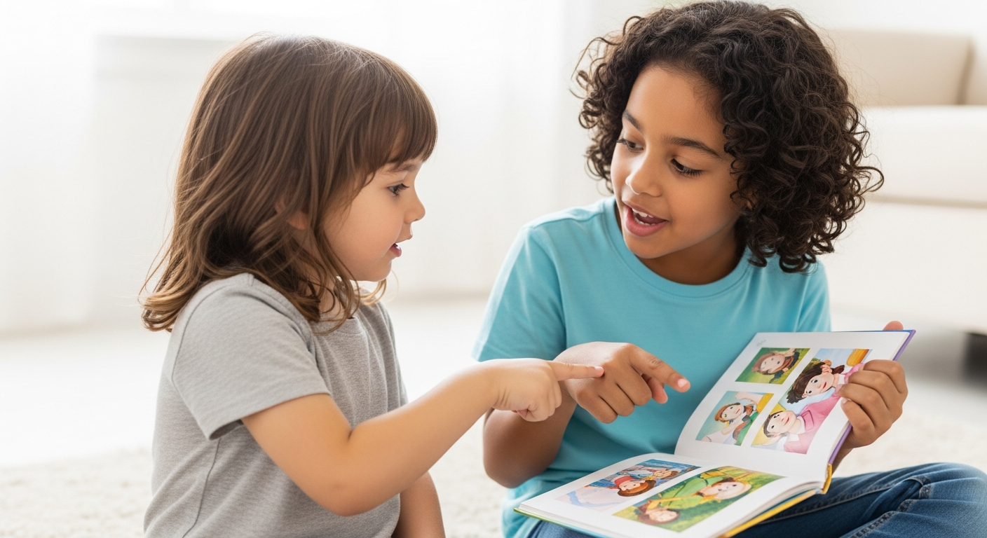 Imagen de portada de Ayudando a un niño de 4 años con retraso en el habla