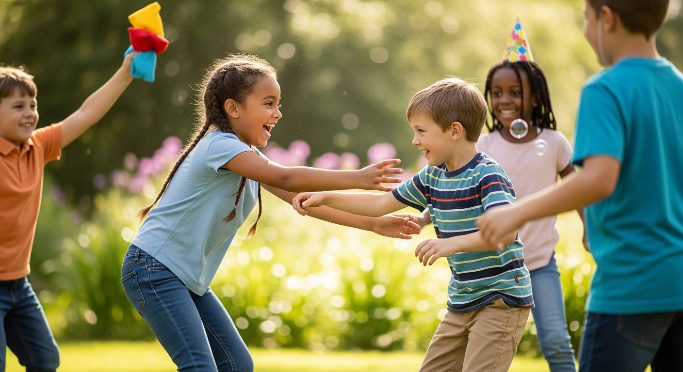 Ignite the Fun: Brilliant Games for Kids' Birthday Parties cover image