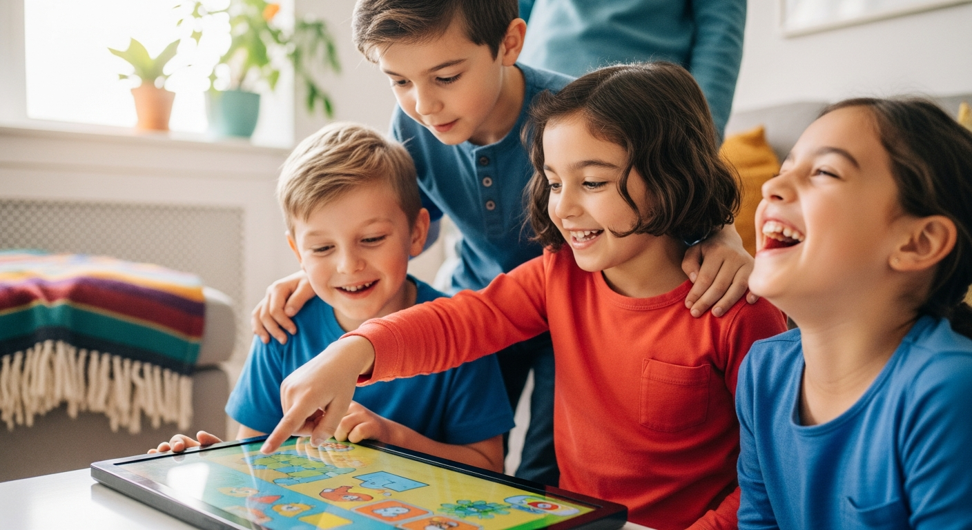 Level Up Learning: Fun Video Games for Kids & Family Bonding cover image