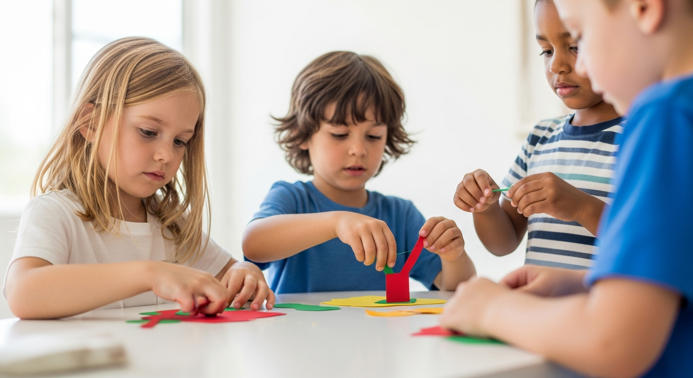 Easy Crafts for Kids: Creative Play & Skill Building cover image