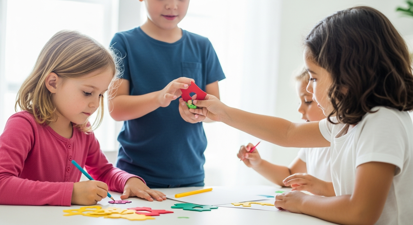 Easy Kid Crafts at Home for Creative Family Fun cover image