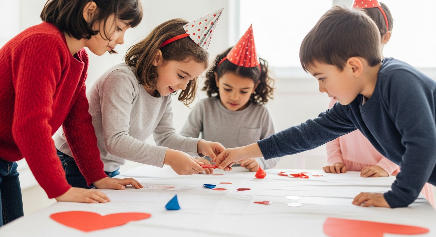 Joyful Kids' Valentine Party Games cover image