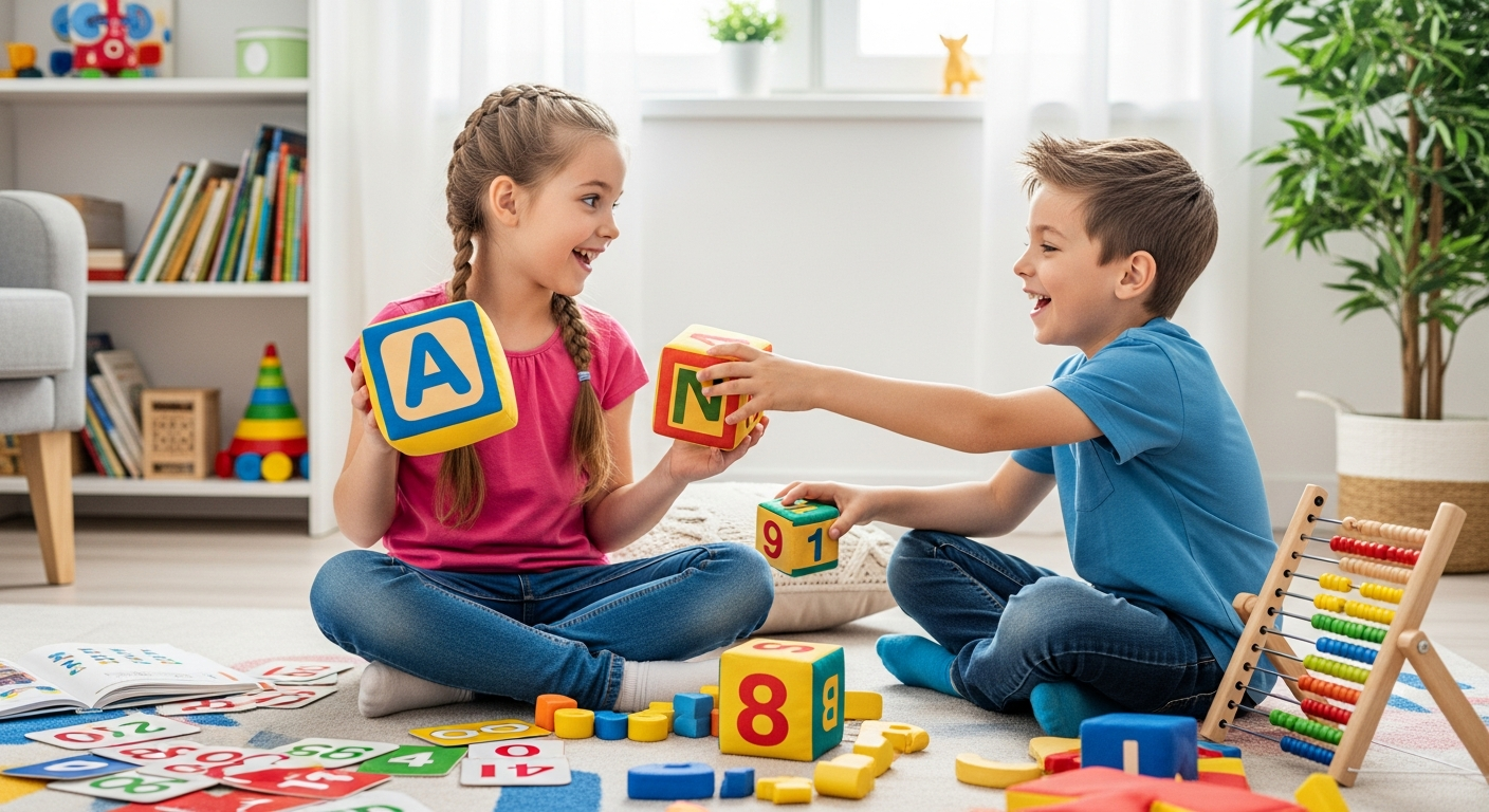 Playful Learning: Fun Kids School Games for Home & Growth cover image