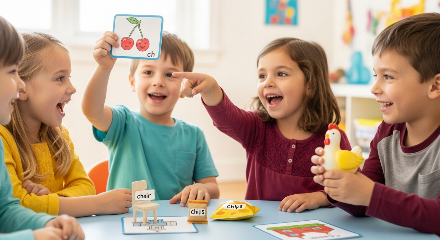 Mastering CH Words: A Fun Speech Therapy Guide for Families cover image