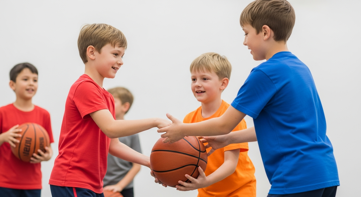 Fun Basketball Games: Boost Kids' Skills & Love for the Game cover image