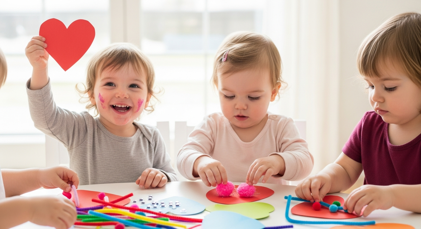 15 Creative Toddler Heart Craft Ideas for Playful Learning cover image